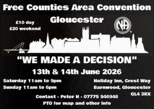 Free Counties Convention flyer