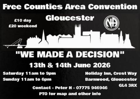 Free Counties Convention flyer