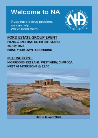 Ford Estate Group Event Flyer
