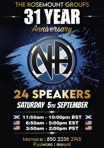 Rosemounts 31 year Anniversary Speaker Jam