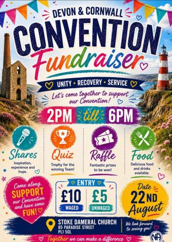 Devon & Cornwall ConventionFundraiser.